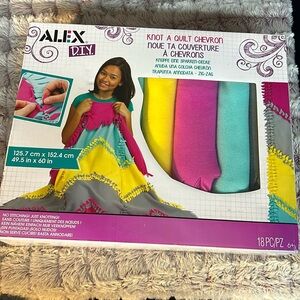 Alex D I Y knot a Quilt Chevron